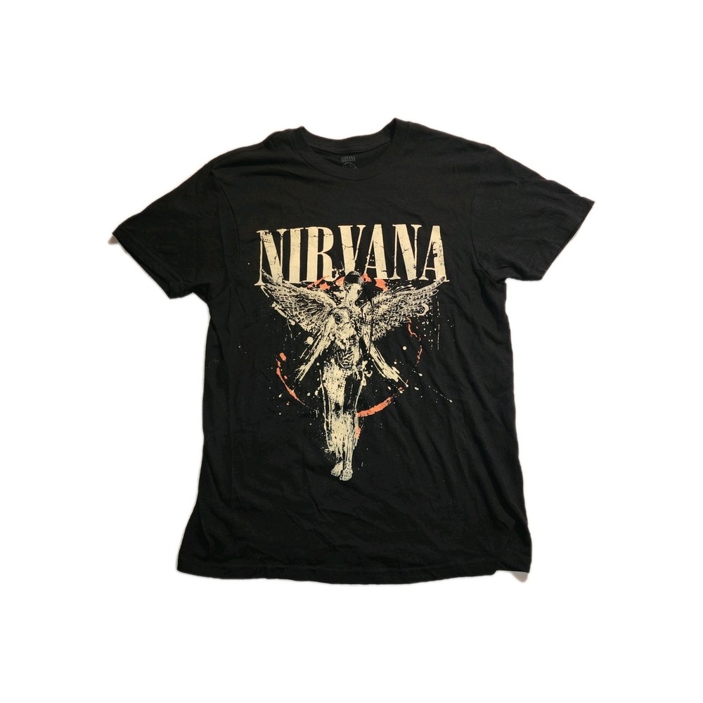 Women's T Shirt  Nirvana  Size Small Ultra Grunge